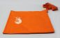 Preview: Vorbinder-Schürze 60/80 cm orange mit Garnele