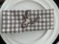 Preview: - LINUM Serviette mit Hirschkopf