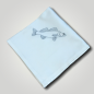 Preview: 1 Damast Serviette mit Zander