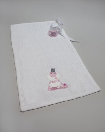 Geschenkset Schnuffeltuch Rosa Violetta & Schnuller