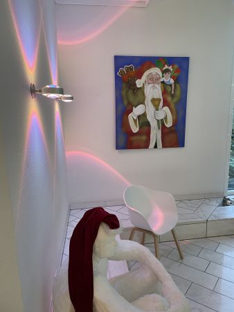 Weihnachtsmannbild - Grösse individuell bestellbar!