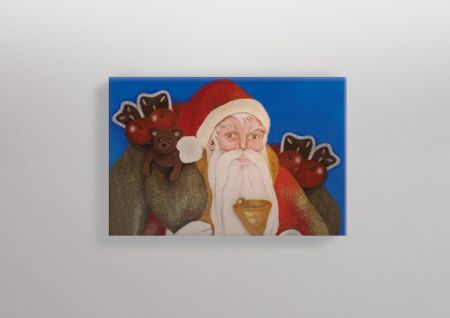 Weihnachtsmannbild - Grösse individuell bestellbar!