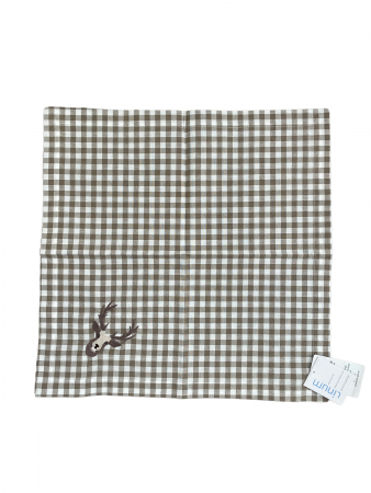 - LINUM Serviette mit Hirschkopf