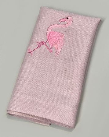 - Serviette SANDER/LOFT mit Flamingo