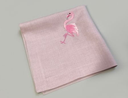 - Serviette SANDER/LOFT mit Flamingo