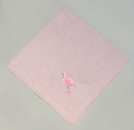 - Serviette SANDER/LOFT mit Flamingo
