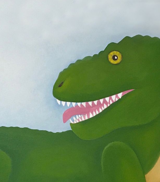 - Karte Tyrannosaurus A 5 mit Umschlag