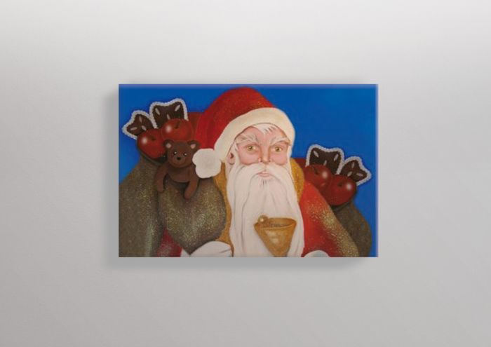 Weihnachtsmannbild - Grösse individuell bestellbar!