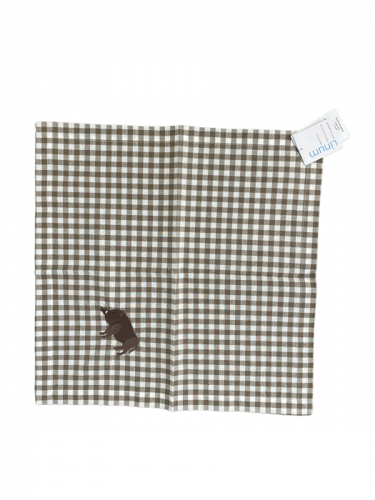- LINUM Serviette mit Wildschwein