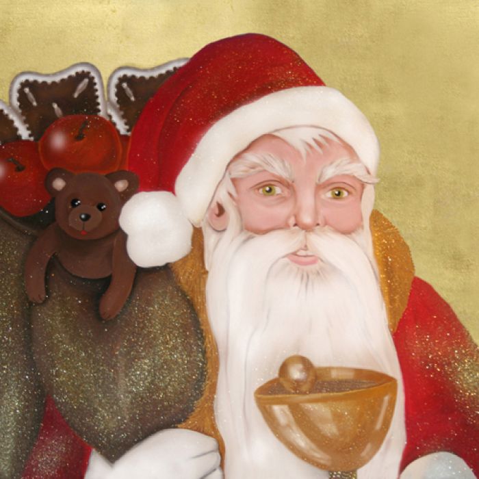 Weihnachtsmann in Übergrösse