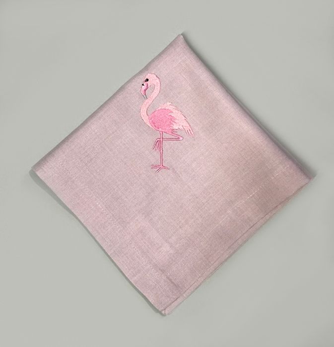 - Serviette SANDER/LOFT mit Flamingo