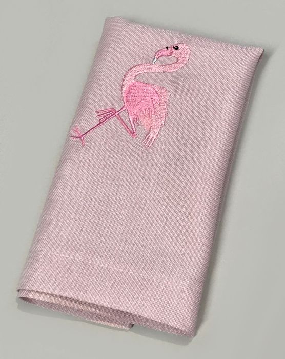 - Serviette SANDER/LOFT mit Flamingo