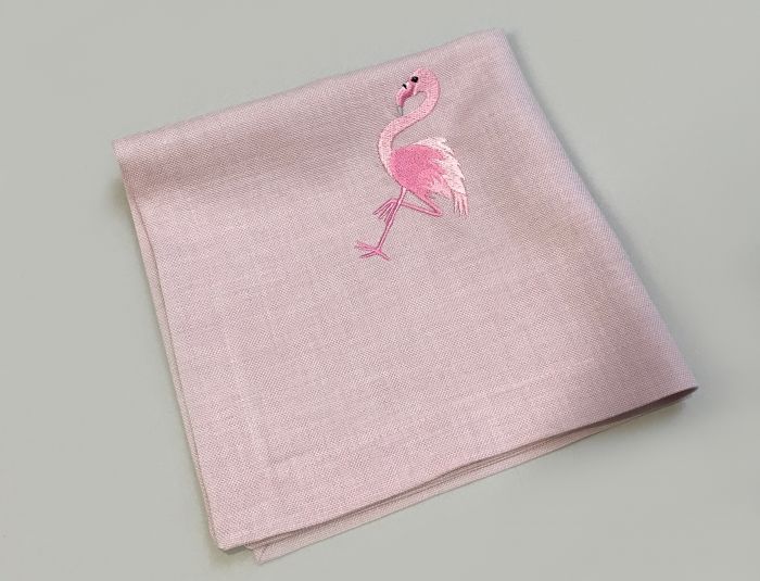 - Serviette SANDER/LOFT mit Flamingo