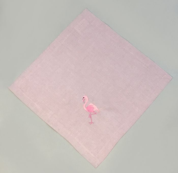 - Serviette SANDER/LOFT mit Flamingo