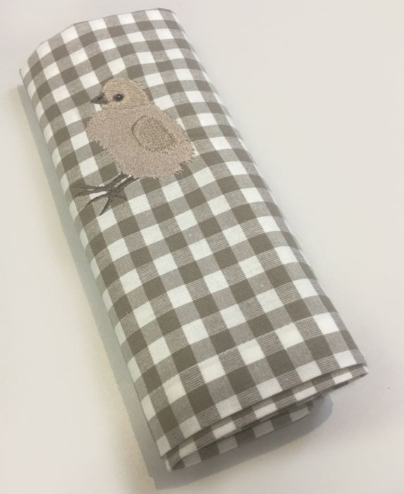 - LINUM Serviette mit Küken
