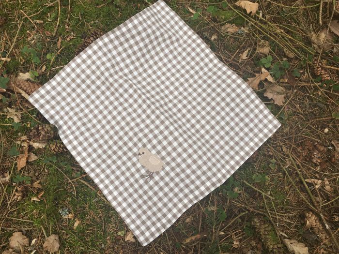 - LINUM Serviette mit Küken