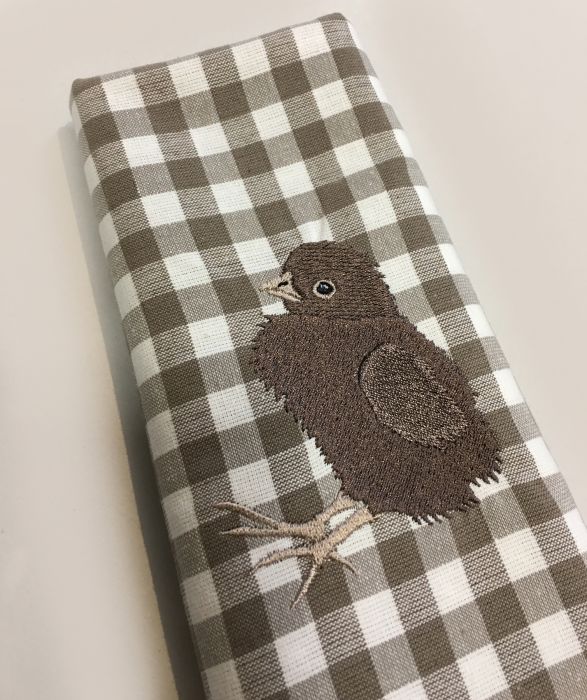 - LINUM Serviette mit Küken